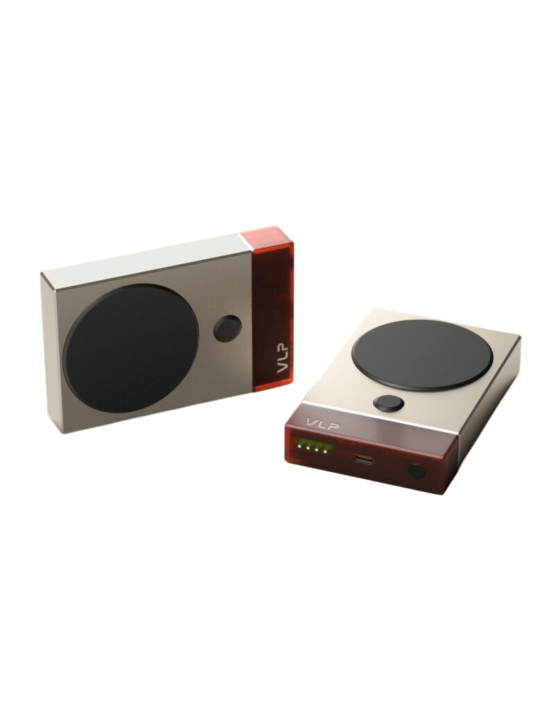 Внешний аккумулятор VLP NEO MagSafe, Qi2, 5000 mAh, 3A, USB-C, amber gray