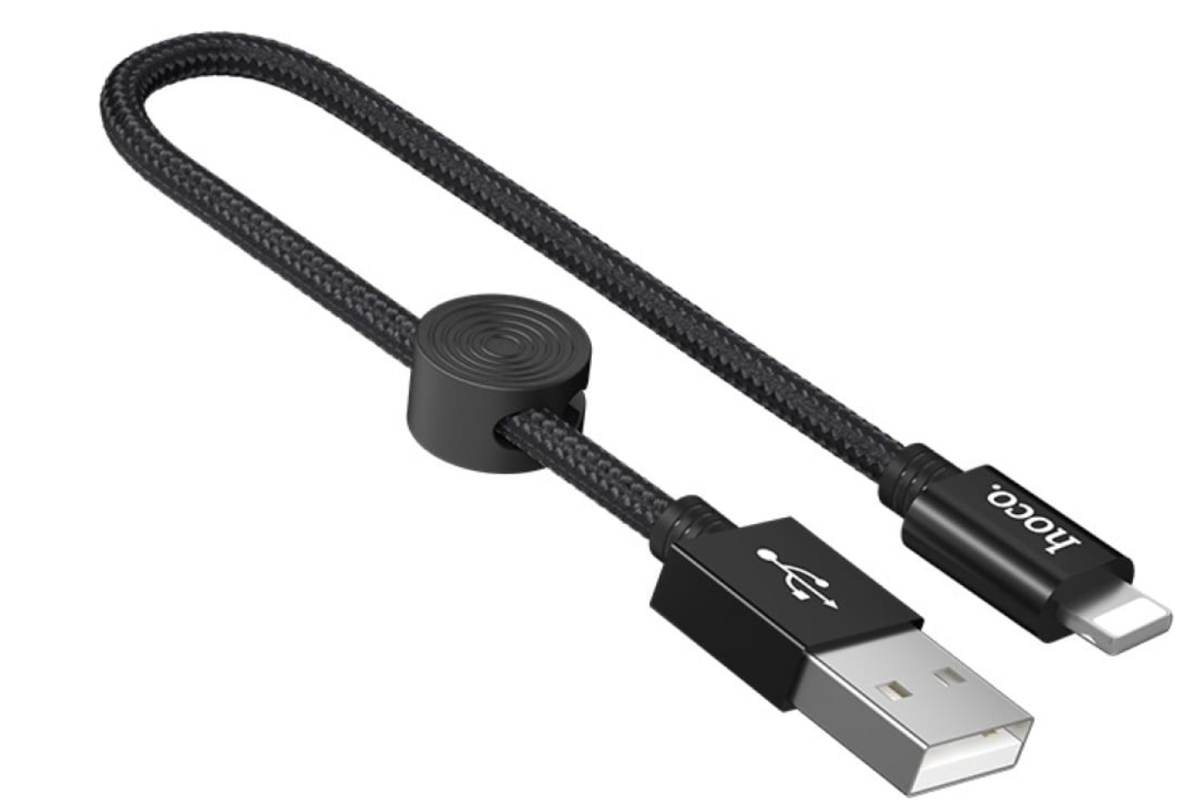 Кабель HOCO X35 Premium charging data cable USB-A->Lightning 0.25м