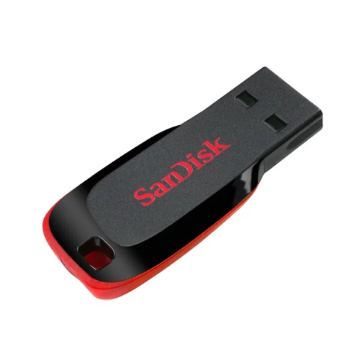 Флеш-накопитель USB 32GB SanDisk Cruzer Blade чёрный