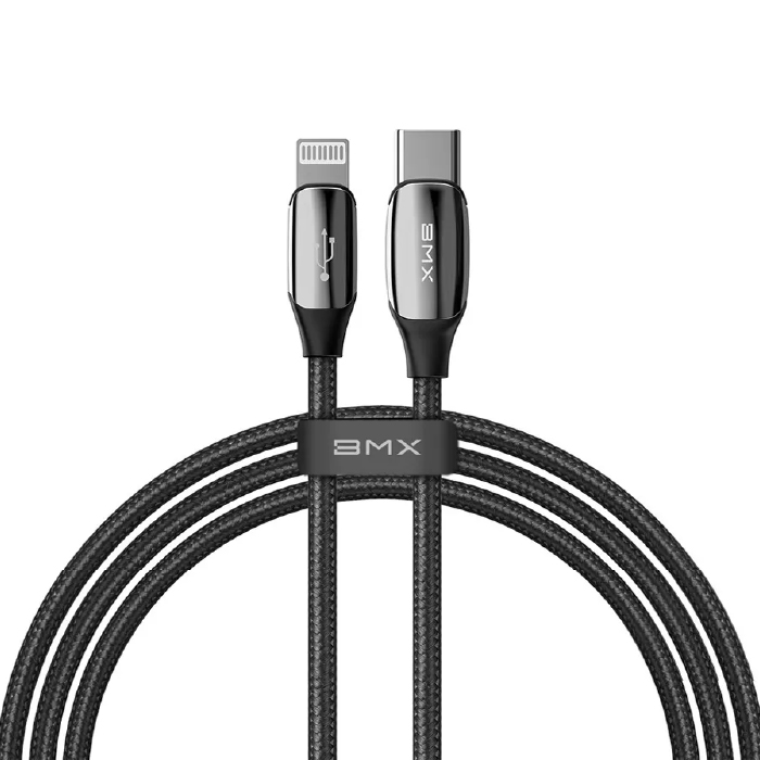 Кабель BMX Sequins MFi Certified Cable USB Type-C - Lightning PD 18W 1.8m CATLLP-B01