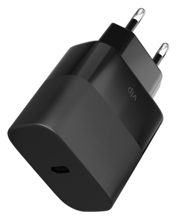 Сетевое зарядное устройство «vlp» USB-C, GaN, 45W, черный