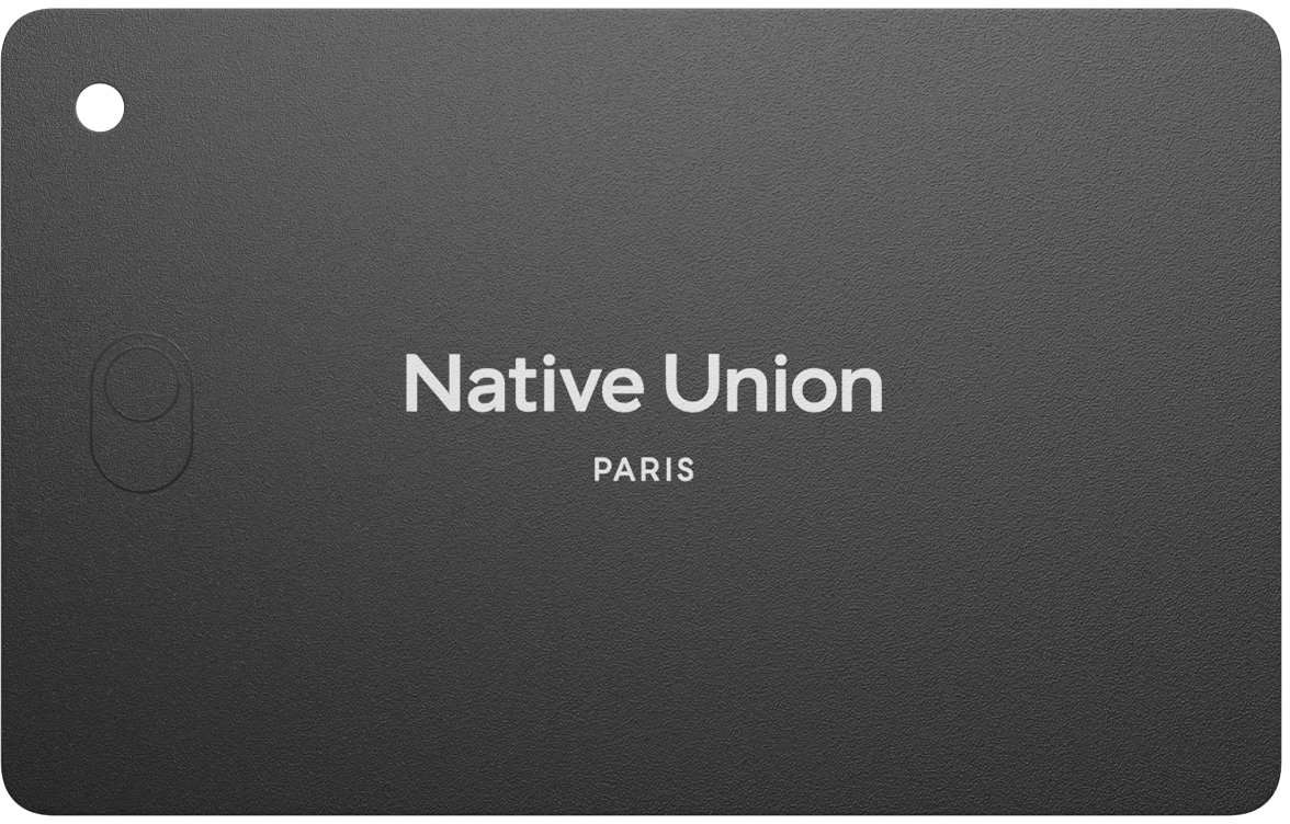 Карта-трекер Native Union FIND IT CARD, черный