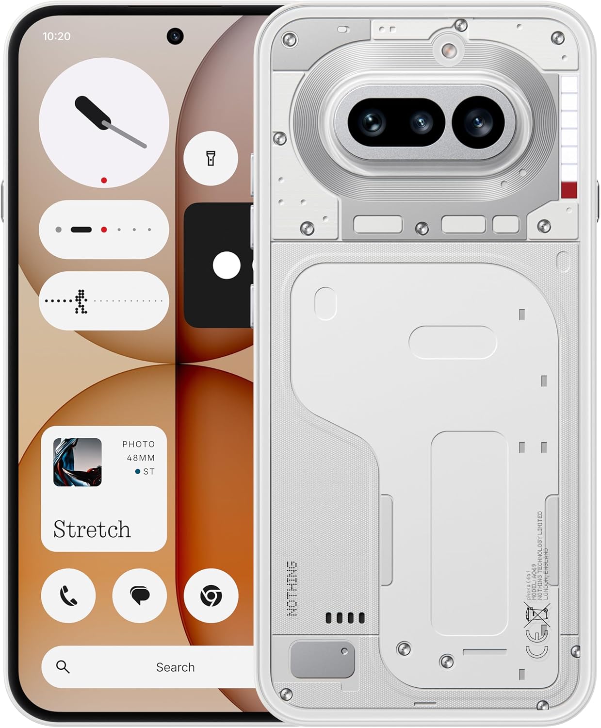 Смартфон Nothing Phone (4a) 8/128Gb White