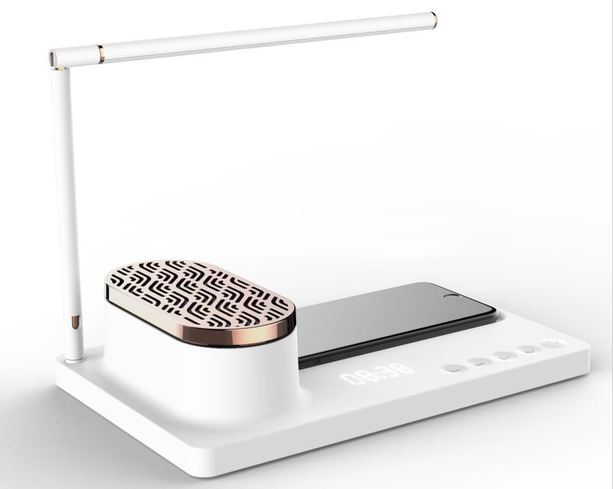 Светильник HomeTree Jane (AN-C1803-CW) с беспроводной зарядкой и Bluetooth-динамиком (White)