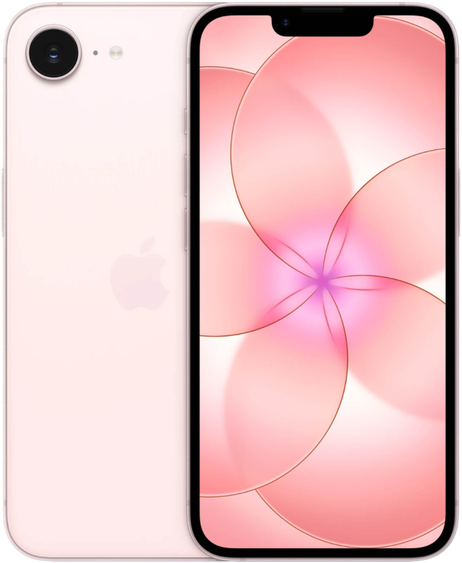 Смартфон Apple iPhone 17e 256Gb Soft Pink (1 sim + eSIM)