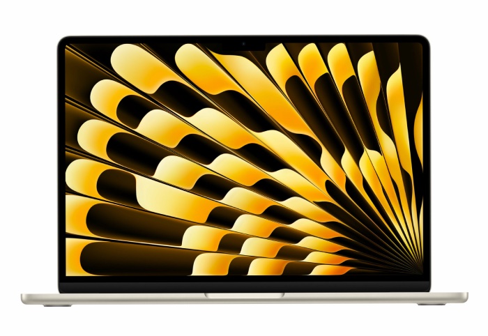 Ноутбук Apple MacBook Air 13" Starlight (Early 2024) MXCU3 (8C CPU/10C GPU/M3/16Гб/512Гб SSD)