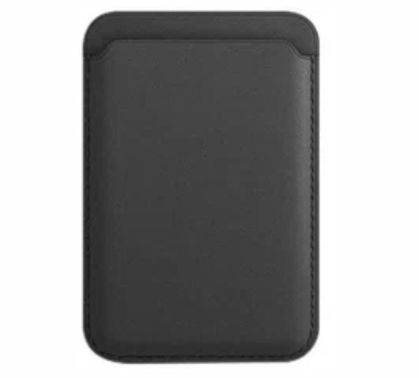 Чехол-бумажник iPhone Leather Wallet c MagSafe, черный Чехол-бумажник iPhone Leather Wallet c MagSafe, черный