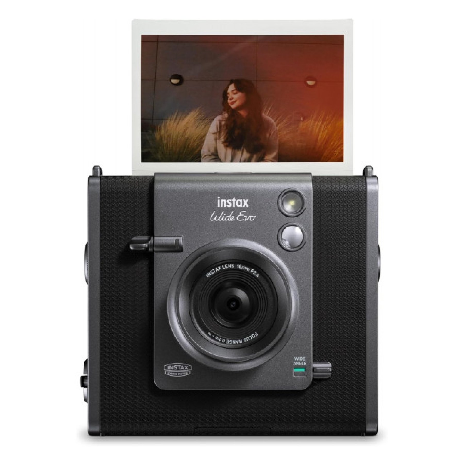 Фотоаппарат моментальной печати Fujifilm Instax Wide Evo, Black