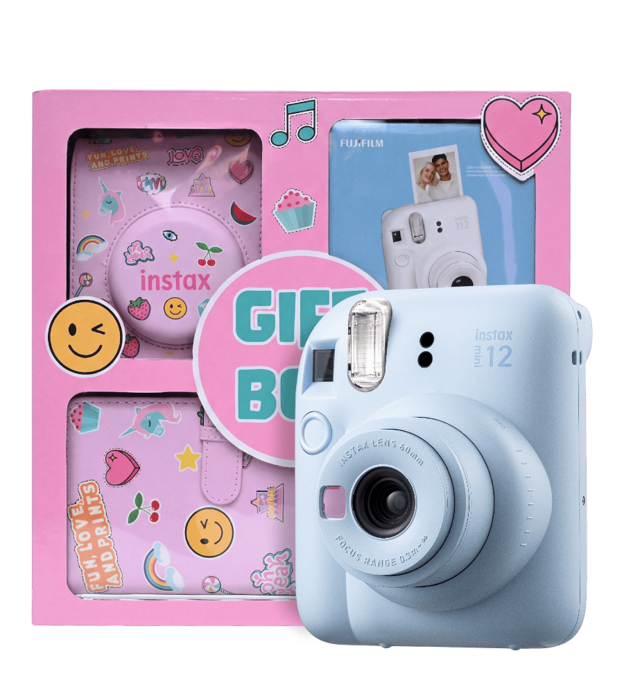 Фотоаппарат моментальной печати Fujifilm Instax Mini 12 Gift Box Blue