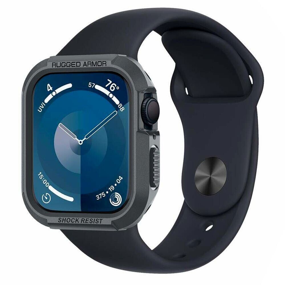 Защитный чехол SPIGEN RUGGED ARMOR для APPLE WATCH 4 / 5 / 6 / 7 / 8 / 9 / SE (44 / 45 MM) DARK GREY