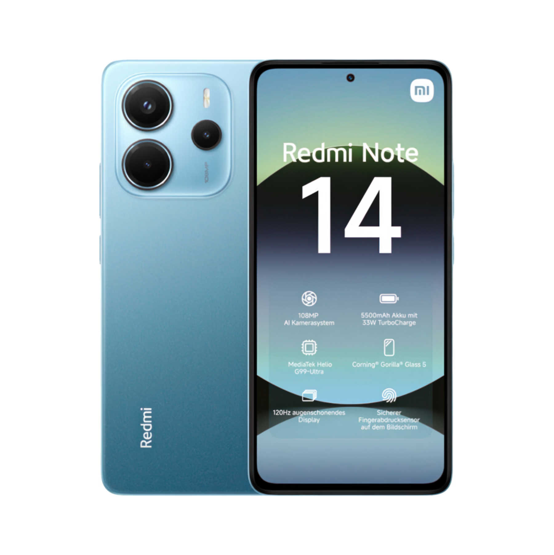 Смартфон Xiaomi Redmi Note 14 6/128Gb Ocean Blue EU