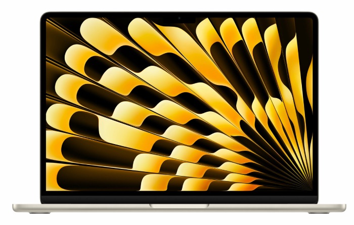 Ноутбук Apple MacBook Air 15" Starlight (Early 2024) MC9F4 (8C CPU/10C GPU/M3/16Гб/256Гб SSD)