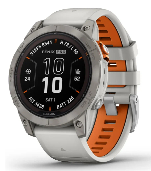 Умные часы Garmin Fenix 7  Pro Sapphire Solar Fog Gray