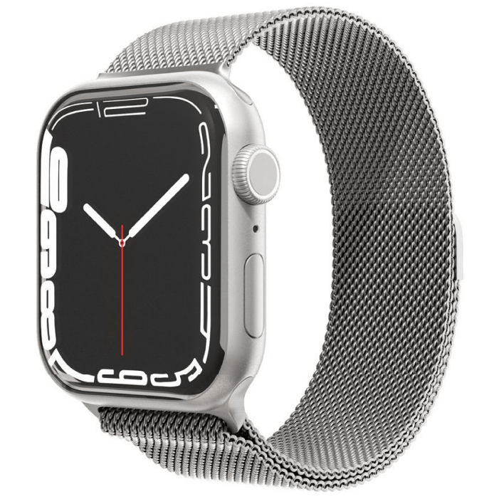 Ремешок Milanese «vlp» для Apple Watch 38/40/41мм, серебристый