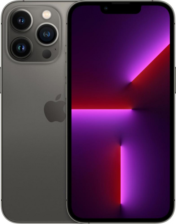 iPhone 13 Pro Max 256Gb Graphite (81% / Заменена камера / без коробки) - Б/У . . +