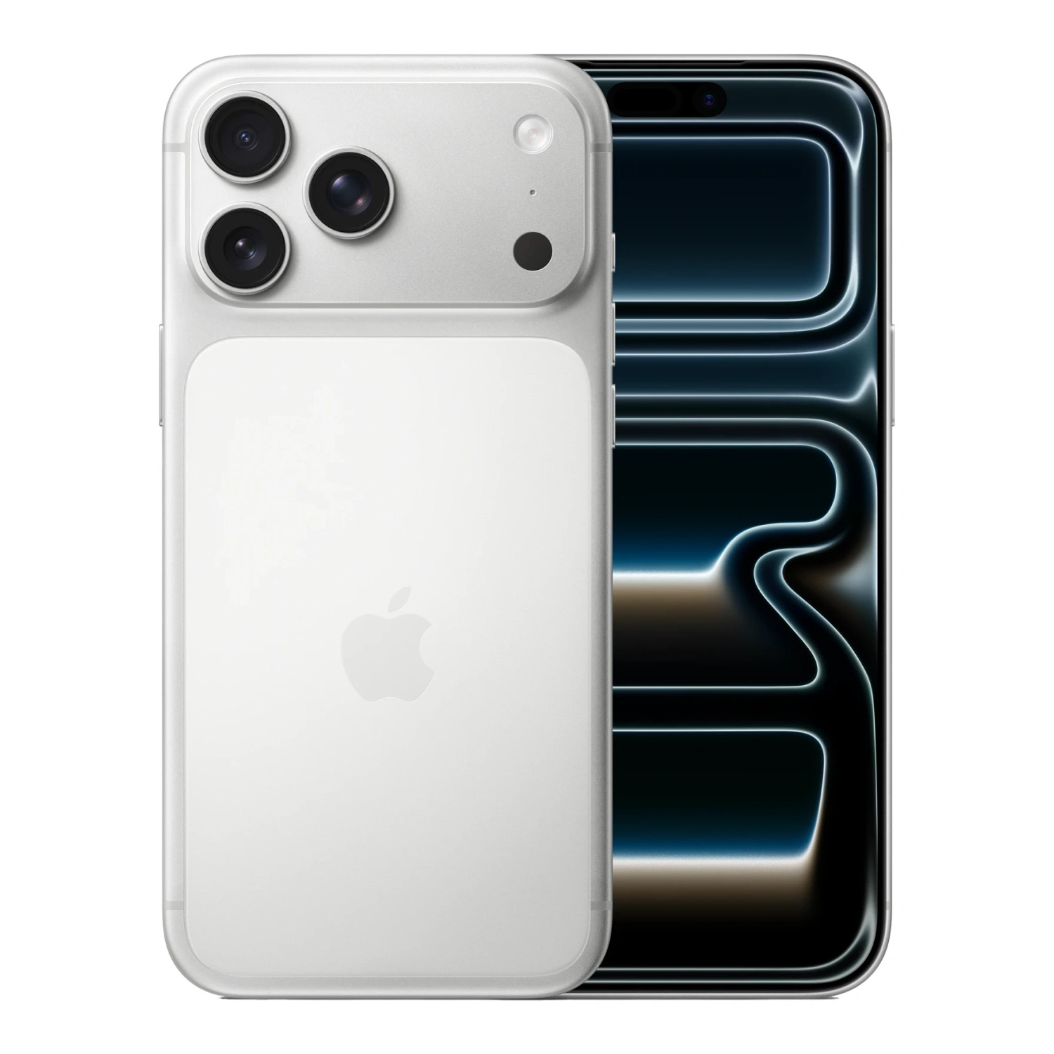 iPhone 17 Pro Max 256Gb Silver (100% / 1 sim + eSIM) (не работает фонарь и вспышка) - Б/У . . .