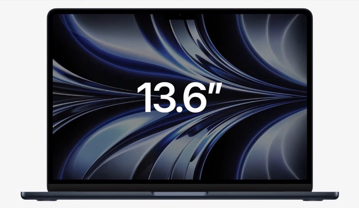 Ноутбук Apple MacBook Air 13" Midnight (Early 2024) MC8K4 (8C CPU/8C GPU/M3/16Гб/256Гб SSD)