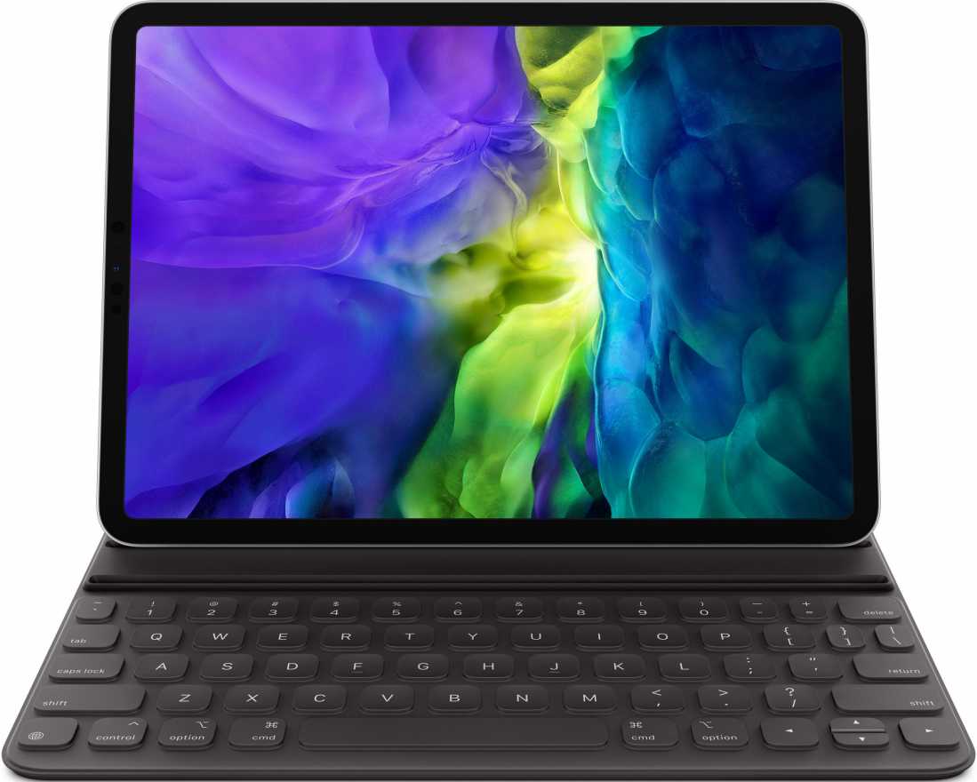 Чехол-клавиатура Apple Smart Keyboard Folio для iPad Pro 11 (2018/2020/2021) / Air, черный Чехол-клавиатура Apple Smart Keyboard Folio для iPad Pro 11 (2018/2020/2021) / Air, черный