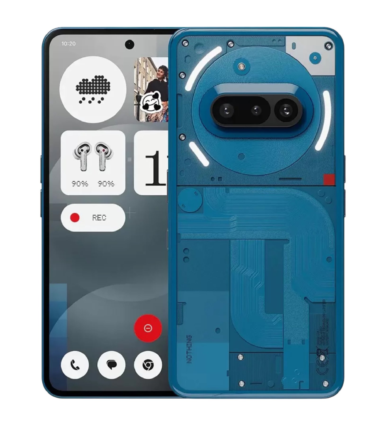 Смартфон Nothing Phone (3A) 12/256Gb Blue