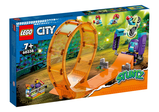 Конструктор LEGO City Трюковая петля "сокрушительный шимпанзе"