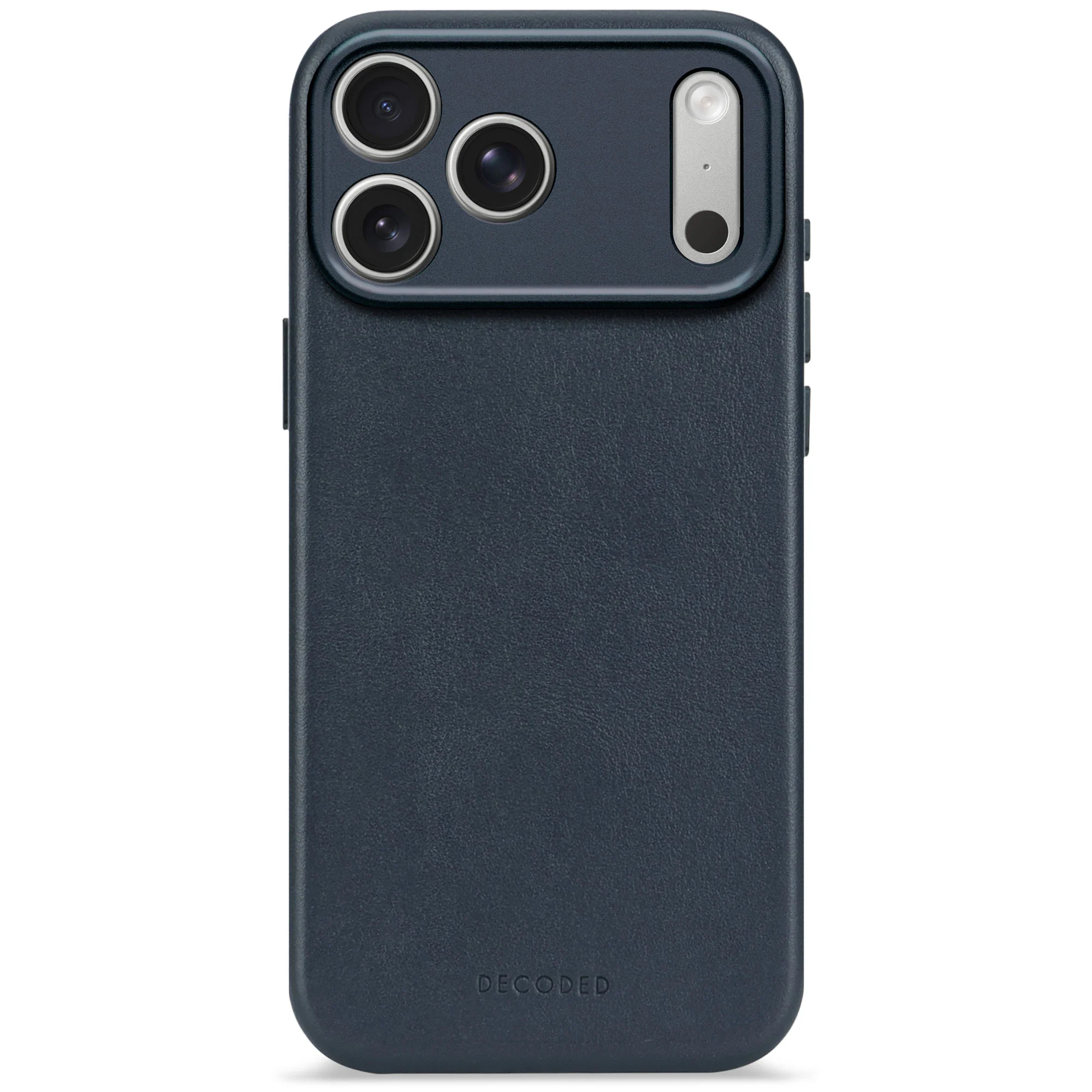 Чехол Decoded с картхолдером Leather Detachable Wallet для iPhone 17 Pro темно-синий