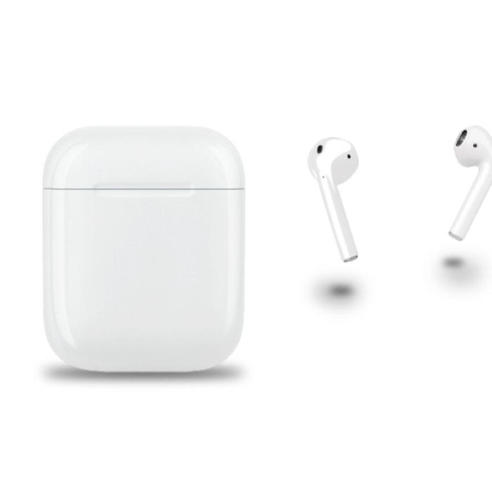 Наушники беспроводные Apple AirPods 2 (MV7N2) (Плохое качество звука и микрофона) - Б/У