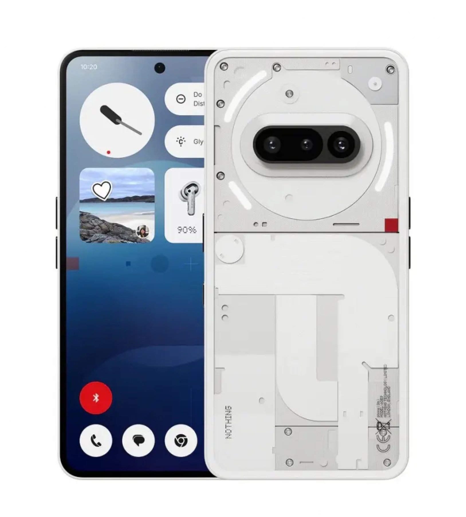 Смартфон Nothing Phone (3A) 8/128Gb White