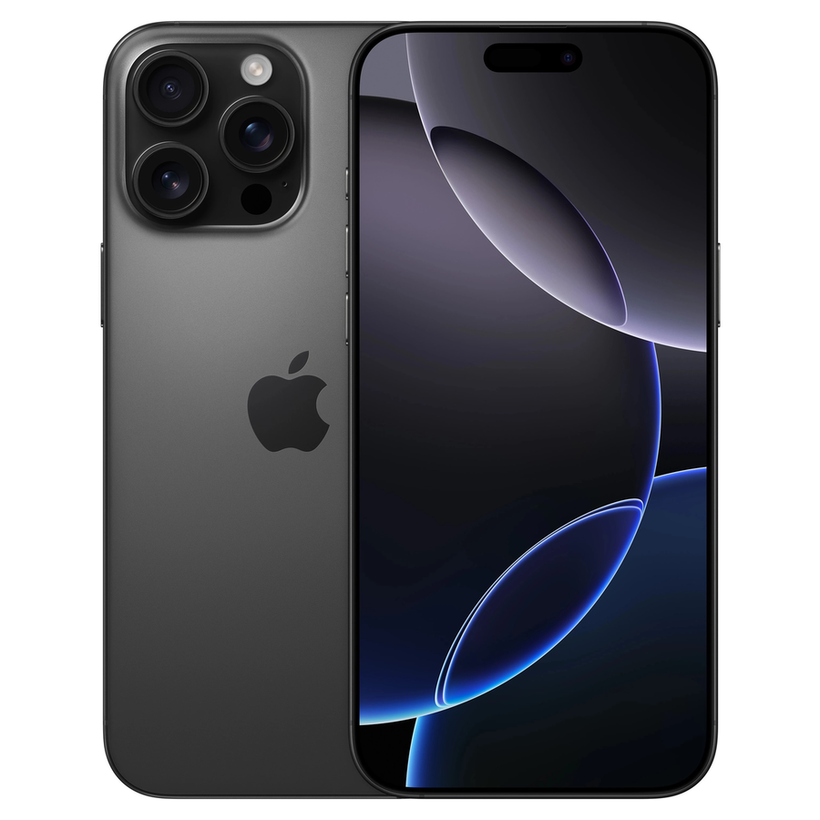 iPhone 16 Pro Max 256Gb Black Titanium (1 sim + eSIM / 87%) - Б/У . . +