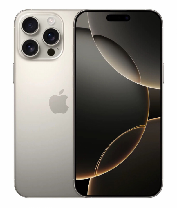 iPhone 16 Pro Max 512Gb Natural Titanium (1 sim + eSIM / 92%) - Б/У . .