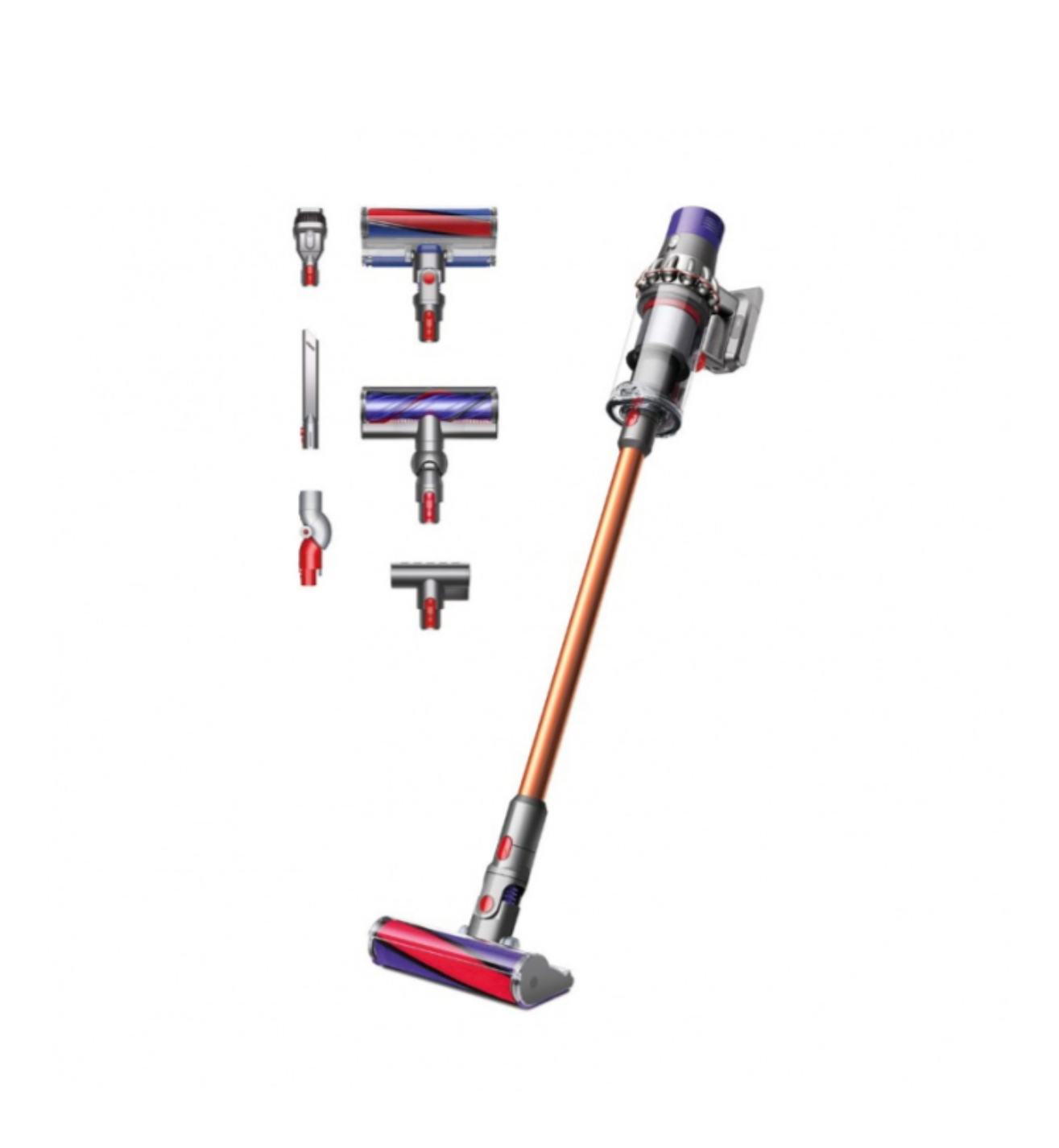 Беспроводной пылесос Dyson Cyclone V10 Absolute (Nickel/Cooper) (SV27)