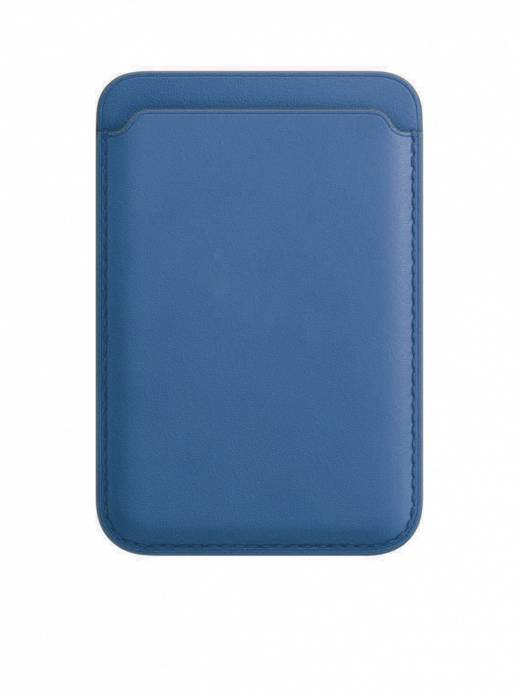 Чехол-бумажник iPhone Leather Wallet c MagSafe, синий Чехол-бумажник iPhone Leather Wallet c MagSafe, синий