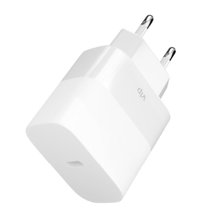 Сетевое зарядное устройство «vlp» USB-C, GaN, 45W, белый