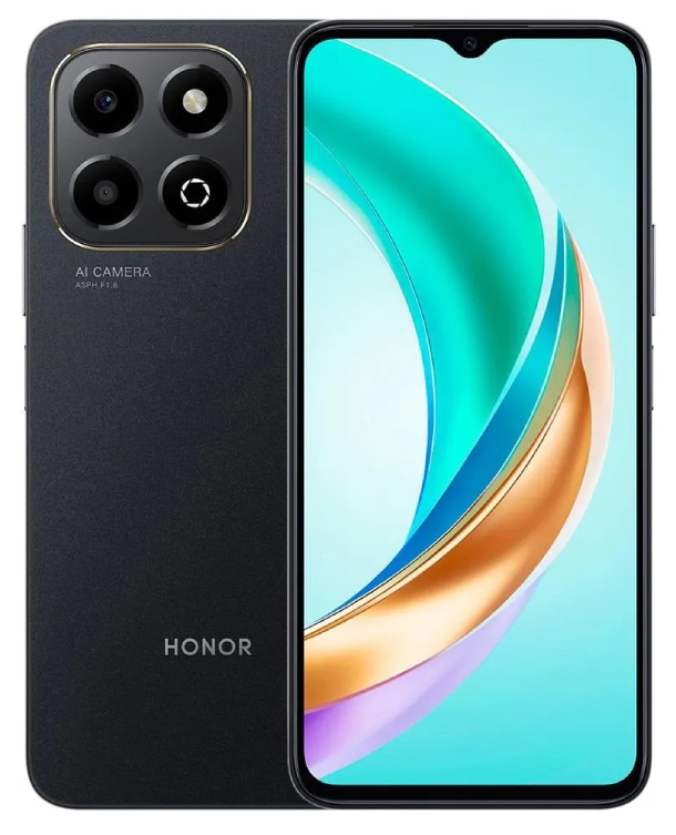 Смартфон Honor X6b 6/256GB Midnight Black