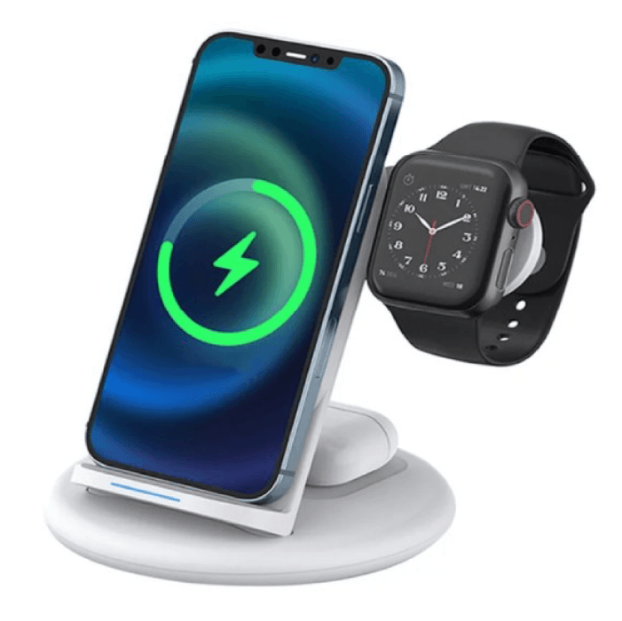 Зарядная станция WiWU Air 3 в 1 Charging Stand: iPhone, Apple Watch, Airpods 15W