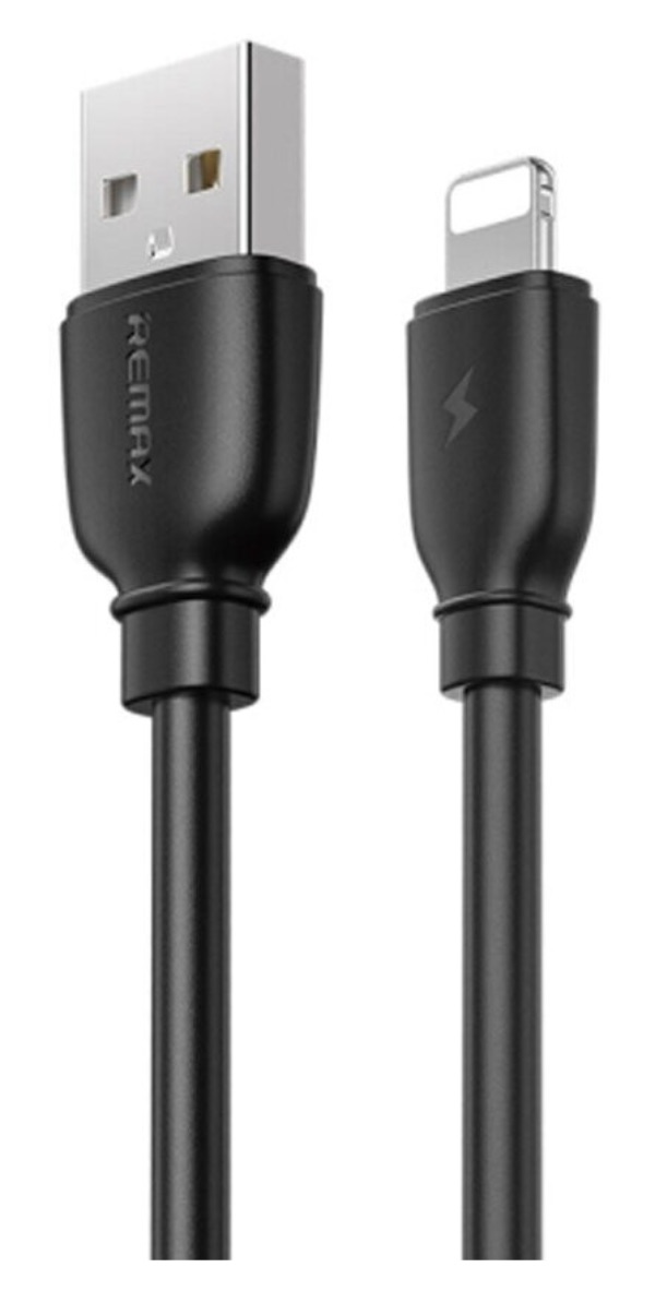 Кабель Remax Suji pro 2.4 Data cable RC-138i Lightning Black