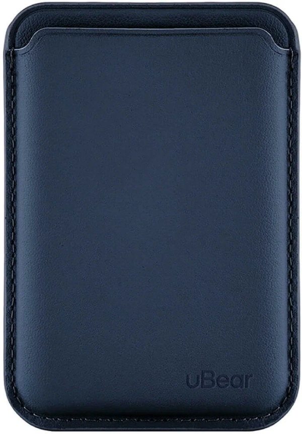 Чехол-бумажник Ubear Shell Case, эко-кожа, тёмно-синий Чехол-бумажник Ubear Shell Case, эко-кожа, тёмно-синий