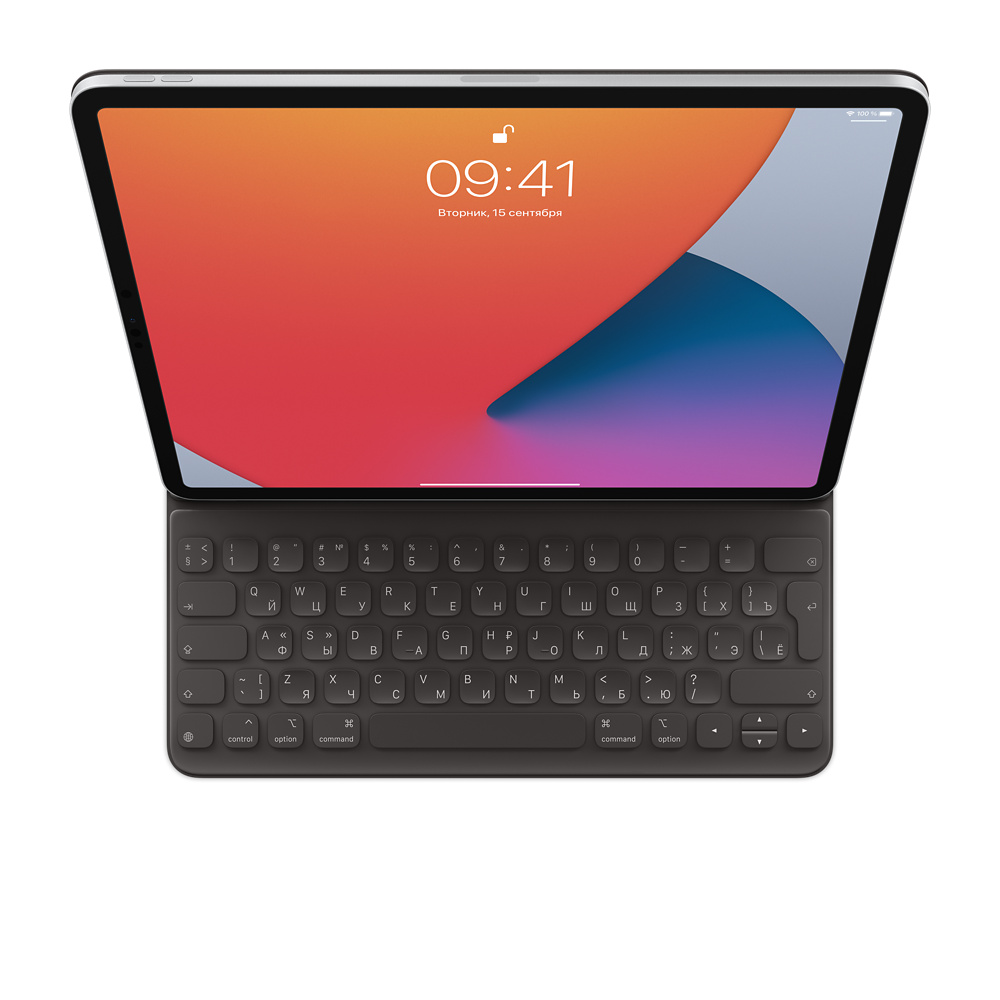 Чехол-клавиатура Apple Smart Keyboard Folio для iPad Pro 12.9 (2018/2020/2021), black