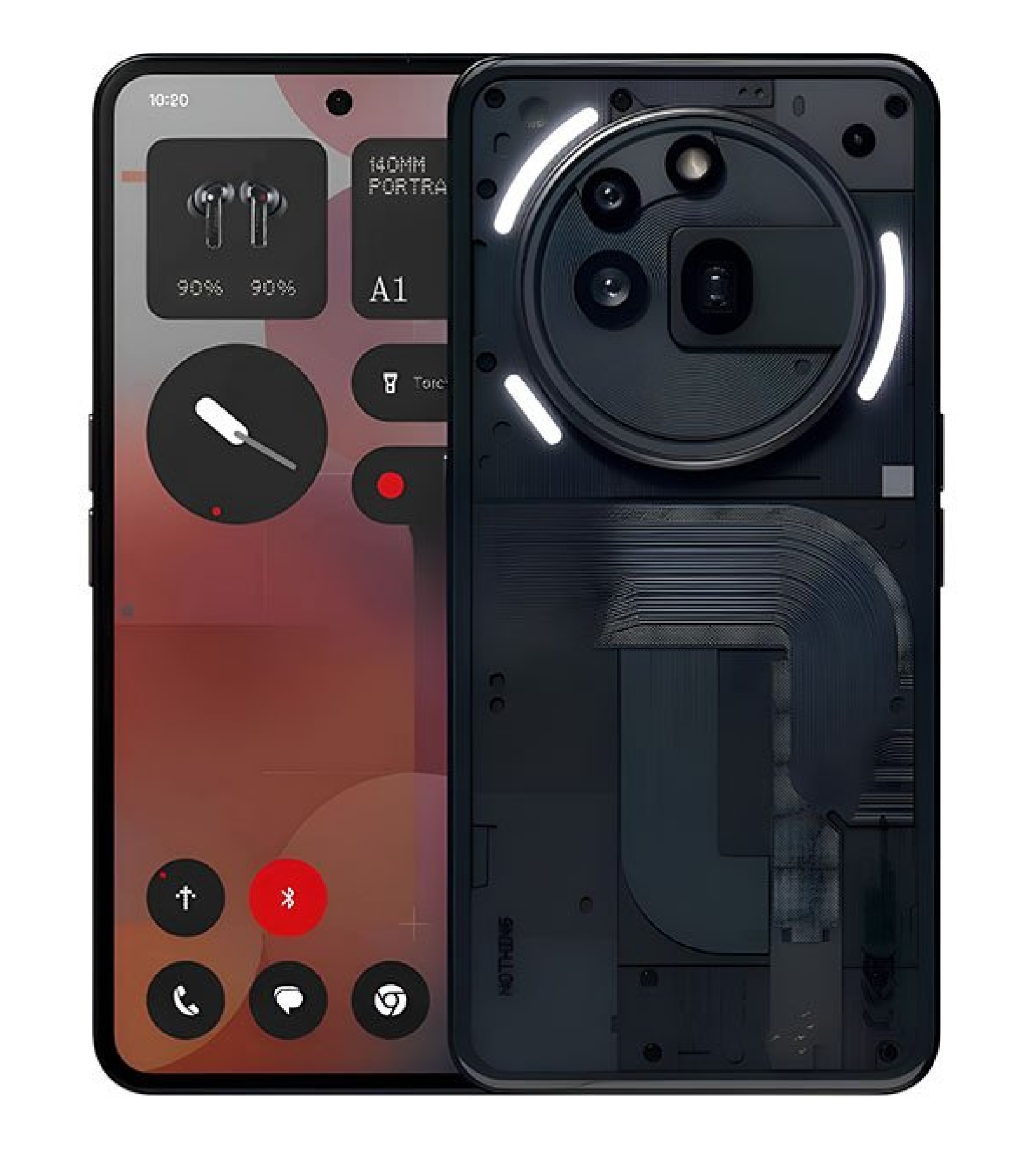 Смартфон Nothing Phone (3A) Pro 12/256Gb Black