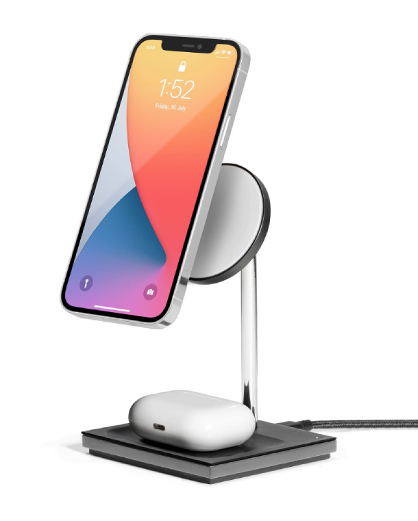 Беспроводное зарядное устройство Native Union SNAP MAGNETIC 2 в 1, черный