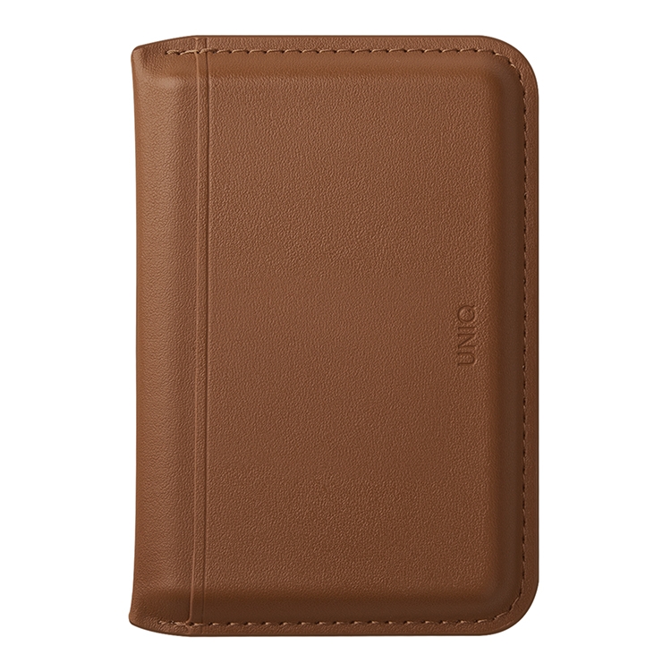 Чехол-бумажник Uniq Lyden DS Magnetic RFID-blocking wallet Caramel/Ivory
