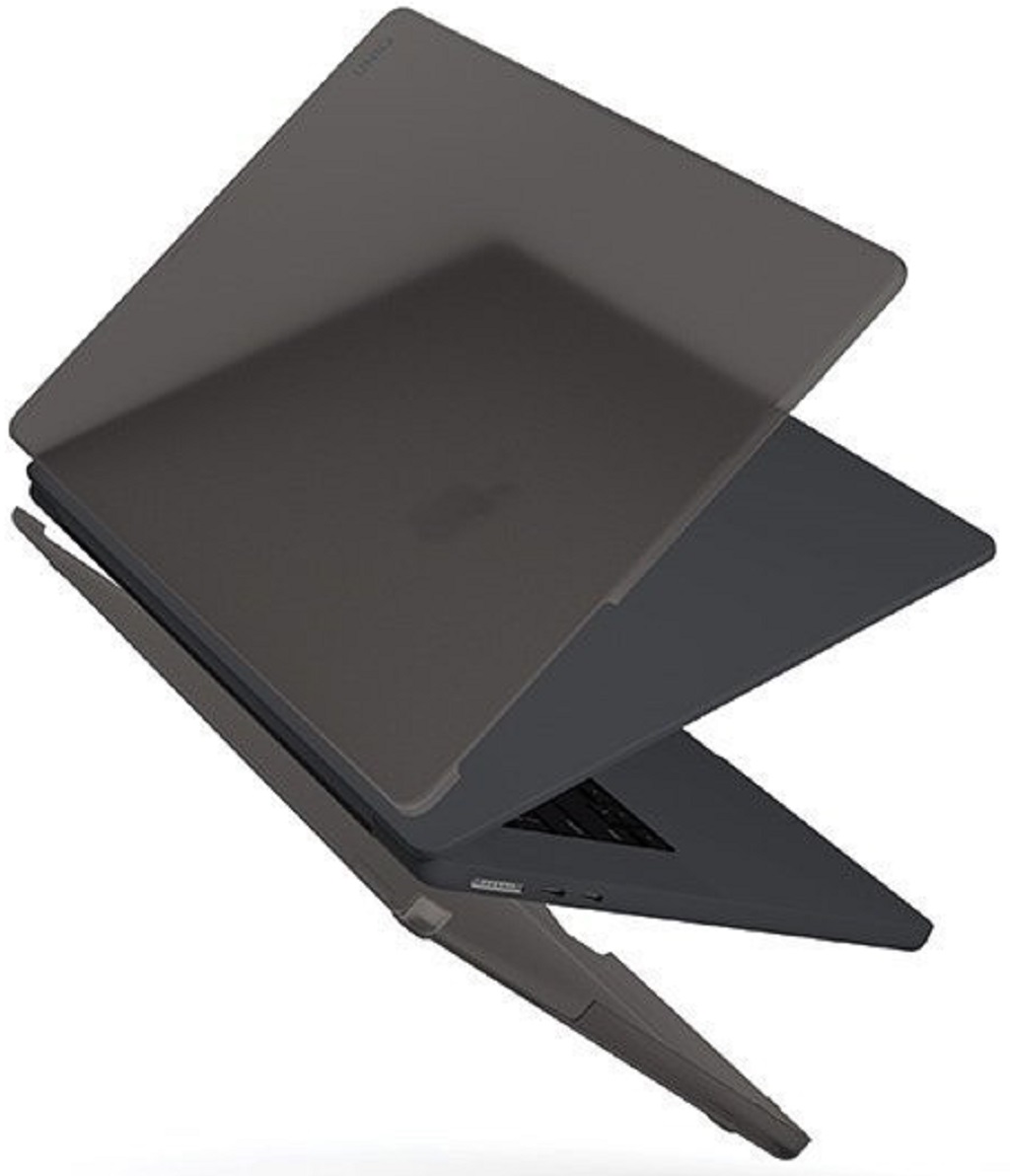 Чехол Uniq Claro для Macbook Air 15 (2023-2024), матовый серый