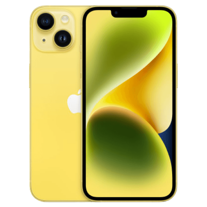 iPhone 14 Plus 128Gb Yellow (1 sim + eSIM / 85%) - Б/У . . +