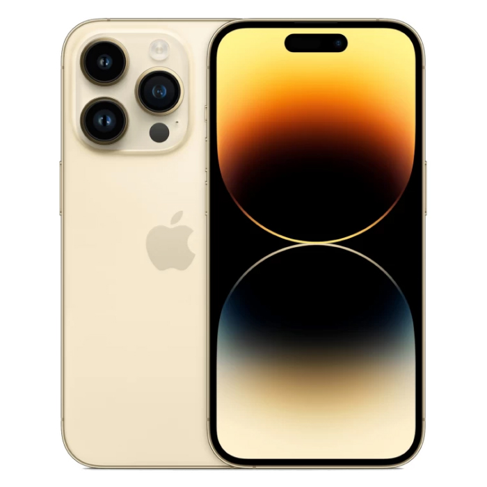 iPhone 14 Pro Max 256Gb Gold (1 sim + eSIM / 83% / без коробки) - Б/У . . +