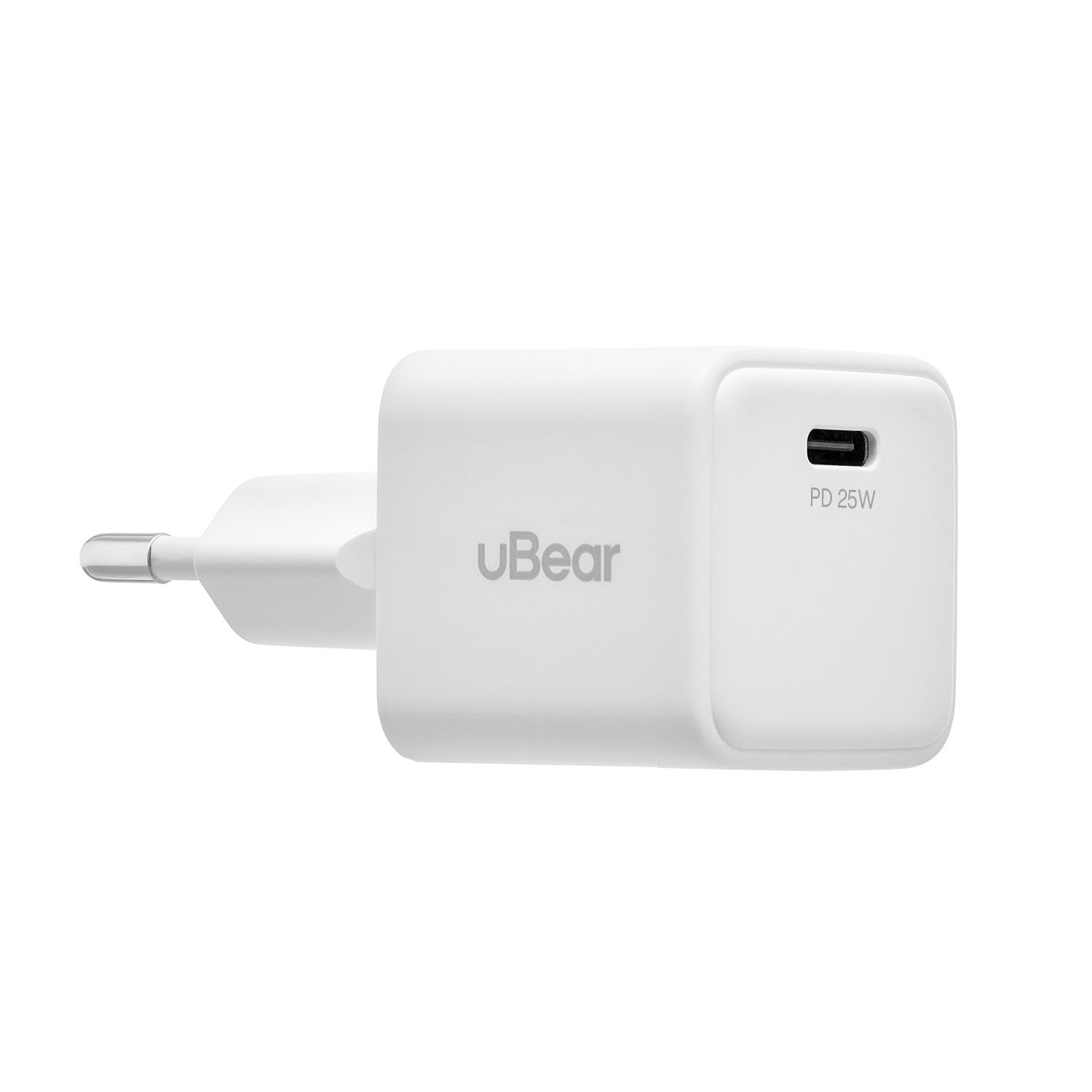 Сетевое зарядное устройство uBear Wall Charger Bridge, 25W, белый