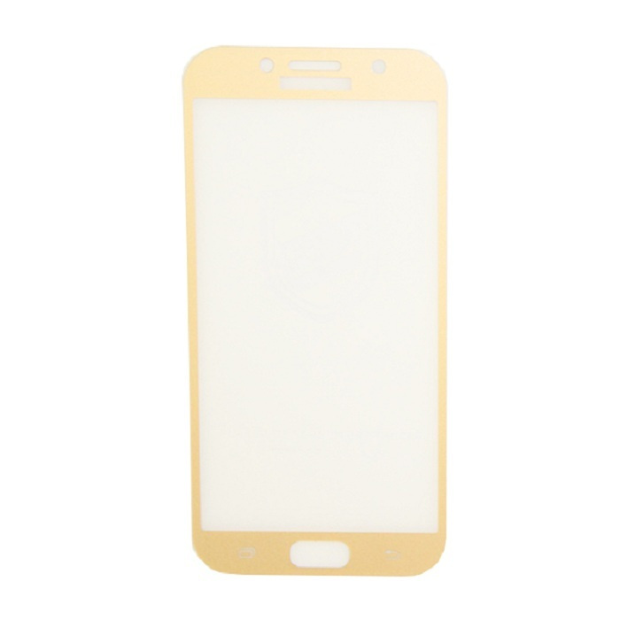 Защитное стекло 2D для Samsung A7 (2017) Gold