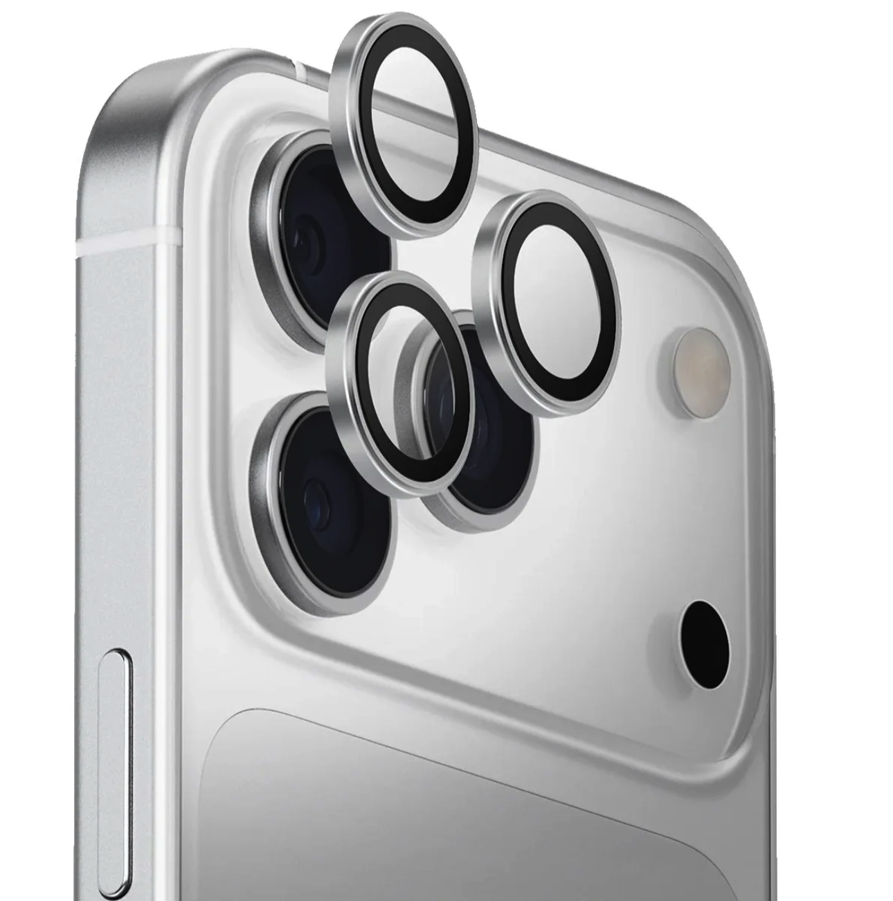 Защитное стекло Uniq OPTIX Camera Lens PRIME Sapphire Stainless steel Silver для iPhone 17 Pro/17 Pro Max Защитное стекло Uniq OPTIX Camera Lens PRIME Sapphire Stainless steel Silver для iPhone 17 Pro/17 Pro Max