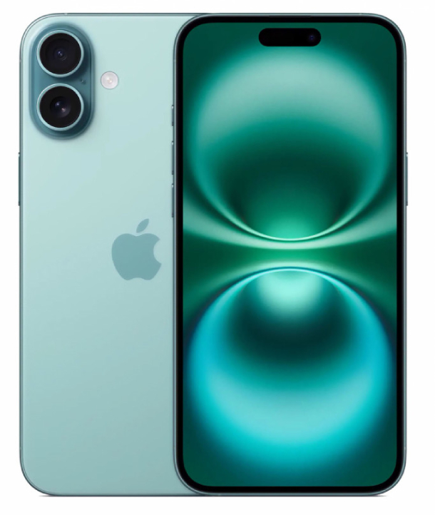 Смартфон Apple iPhone 16 512Gb Teal (1 sim + eSIM)