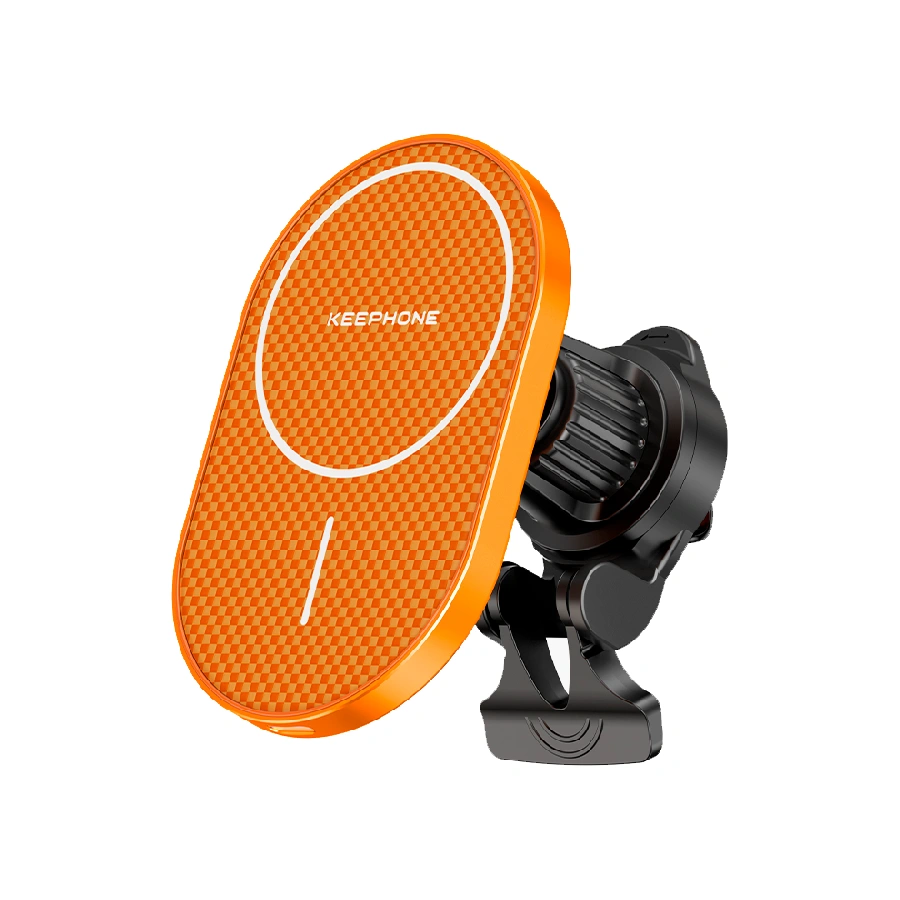 Автомобильный держатель Keephone Kevlar Seanova MagSafe, Coral Orange