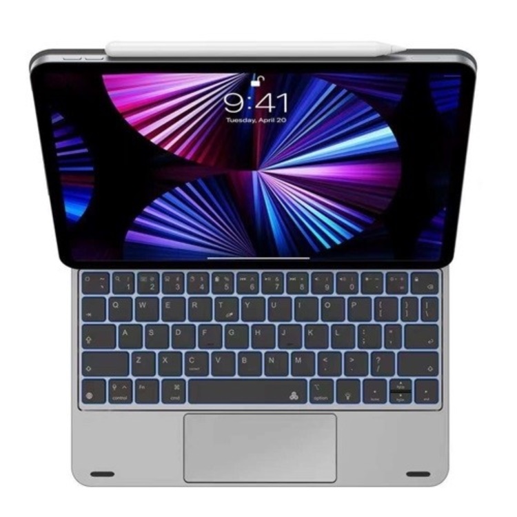 Чехол-клавиатура WiWU Magic Keyboard MK-001 для iPad 10, серая Чехол-клавиатура WiWU Magic Keyboard MK-001 для iPad 10, серая