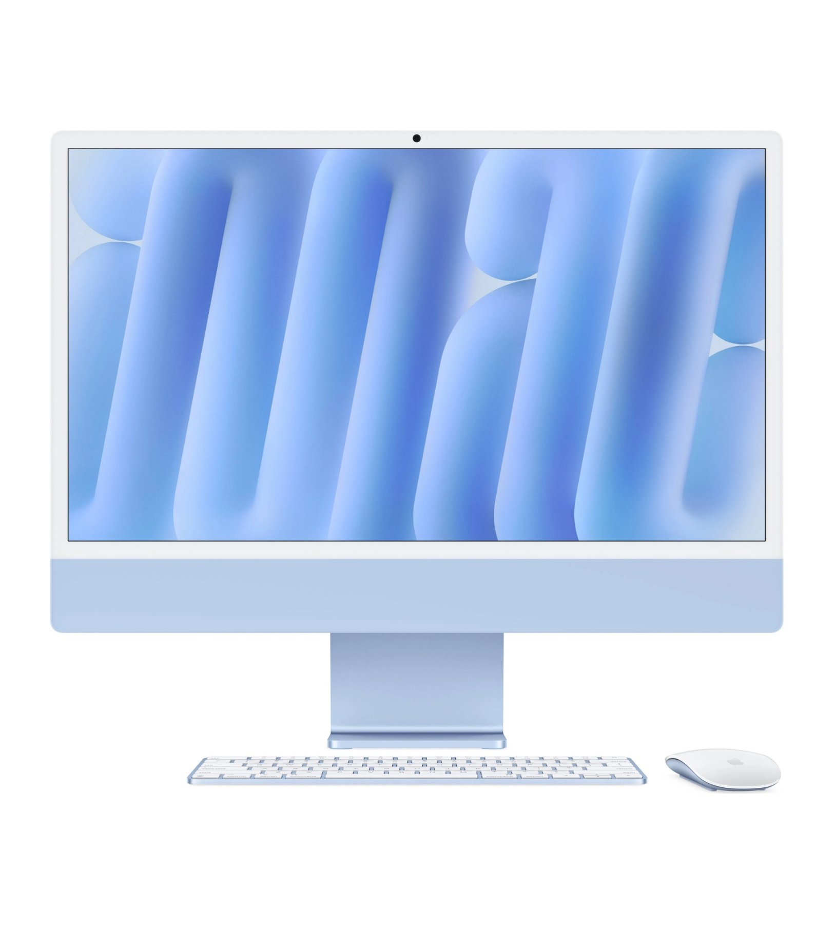 Моноблок Apple iMac 24" (2024) Retina 4,5K Z1K5000QW Blue (M4 10Core CPU, 10Core GPU/32Gb/1TB SSD)